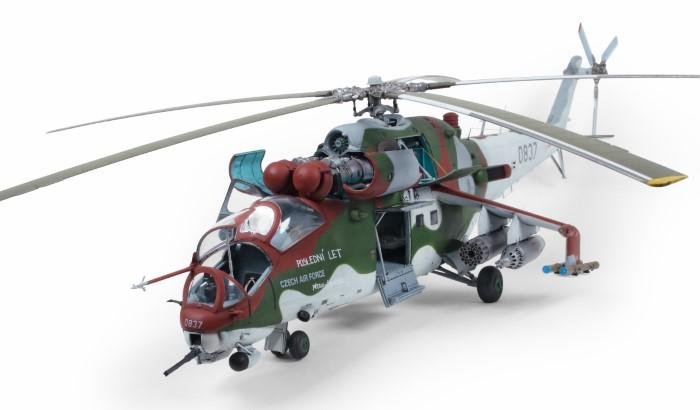 Building the Zvezda's 1:48 scale Mi-24V/VP Hind-D/E
